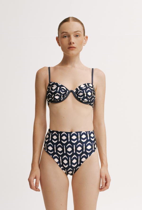 Top de Bikini Luna Ikat