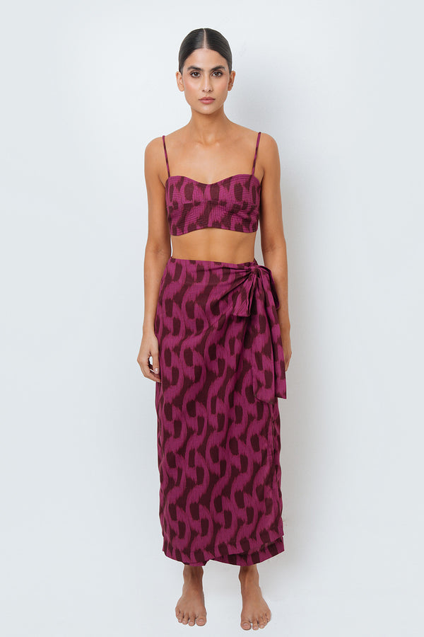 Crop Top Sunny & Falda Samira Kech Colombia