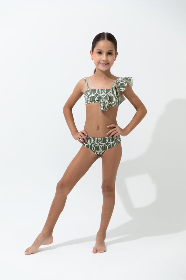 Lassa Girl | Vestido de Baño de Dos Piezas con Bolero en Hombro
